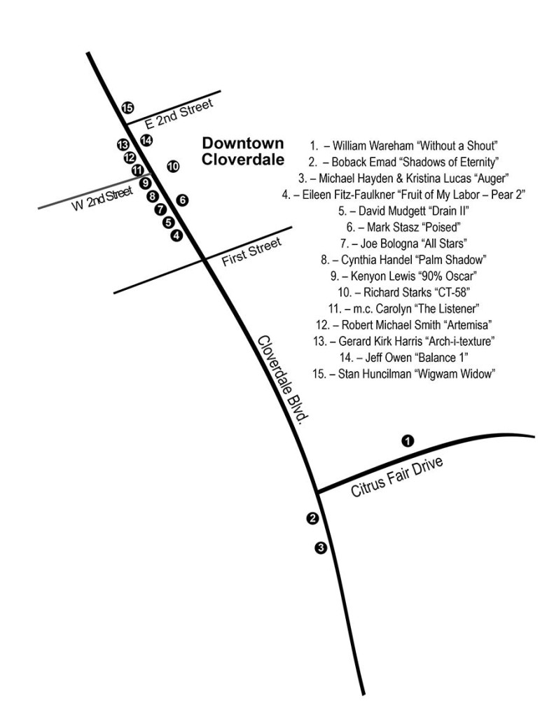 Cloverdale Trail Map
