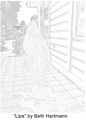 Lips by Beth Hartmann Coloring Page Link