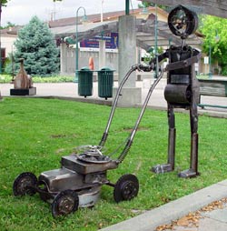 Lawn Mover by James Selby